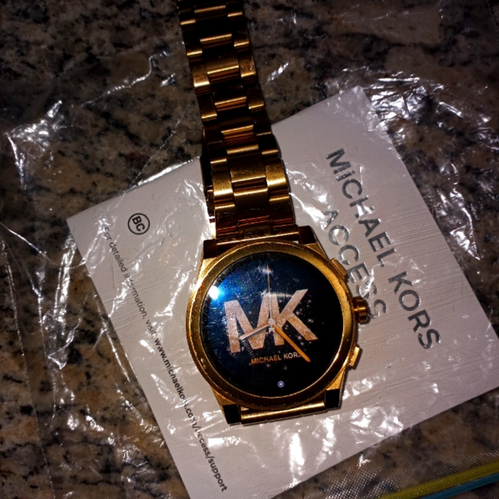 Men Michael Kors touch screen smart watch